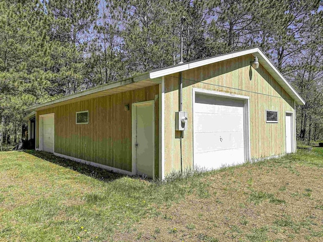 1200 4th Ave N, Park Falls, WI 54552 - view of detached garage