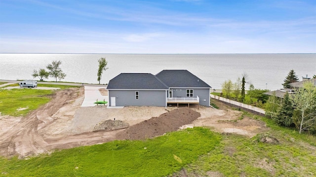 1150 S Bay Shore Rd, Brussels, WI 54204 - aerial view of property and surrounding area featuring a nearby body of water