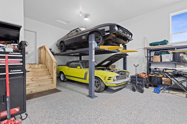 1150 S Bay Shore Rd, Brussels, WI 54204 - view of garage