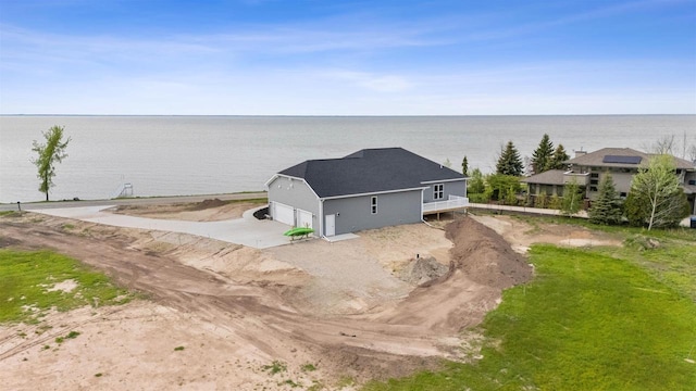 1150 S Bay Shore Rd, Brussels, WI 54204 - drone / aerial view of a nearby body of water