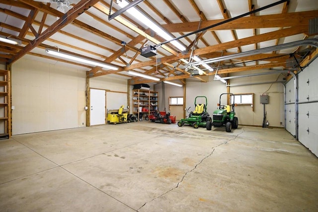6460 Shady Bend Rd, Verona, WI 53593 - garage with a garage door opener