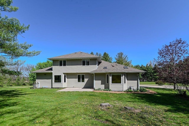 6460 Shady Bend Rd, Verona, WI 53593 - rear view of property with a patio area and a yard