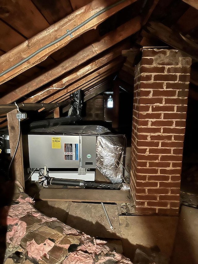3721 Carl St, Wausau, WI 54403 - view of attic
