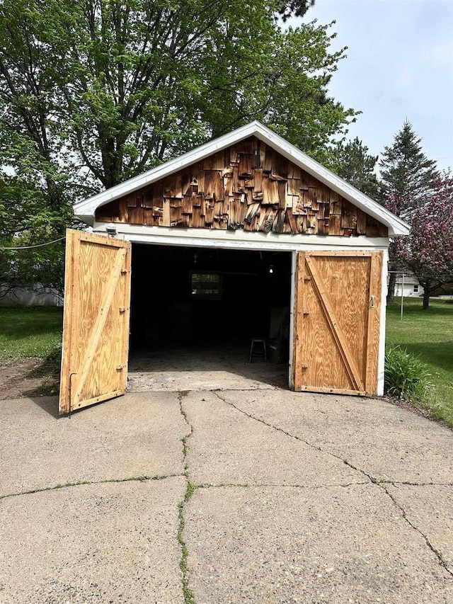 3721 Carl St, Wausau, WI 54403 - view of detached garage
