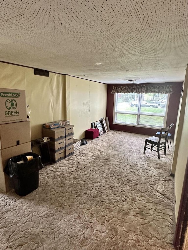 3721 Carl St, Wausau, WI 54403 - sitting room featuring carpet flooring