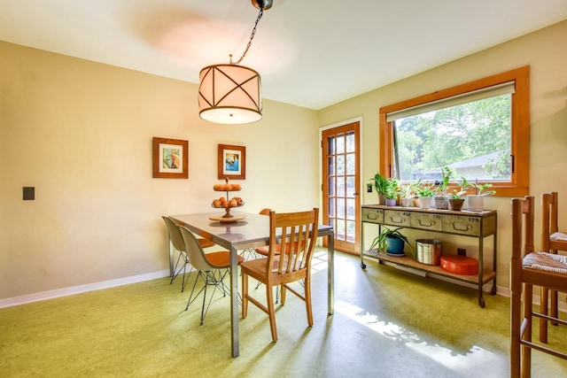 5102 Marathon Dr, Madison, WI 53705 - dining space featuring baseboards