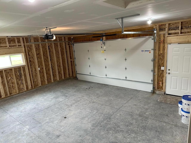 513 Oak Grove Dr, Necedah, WI 54646 - garage with a garage door opener