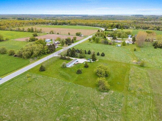 10108 Cty Rd, X, Casco, WI 54205 - aerial view of sparsely populated area