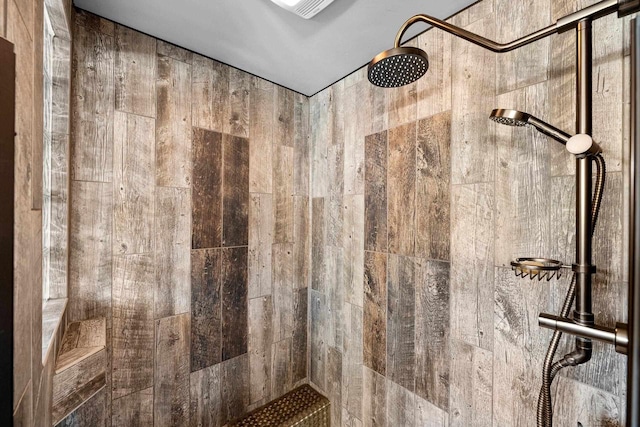 15393 Jacklin Heights Cir, Crivitz, WI 54114 - full bath with a tile shower