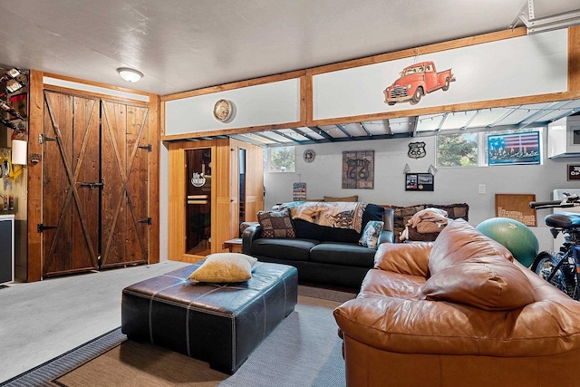 15393 Jacklin Heights Cir, Crivitz, WI 54114 - living area featuring carpet