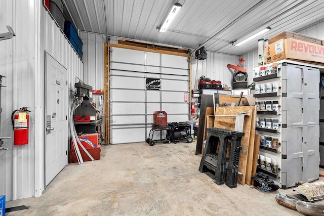 15393 Jacklin Heights Cir, Crivitz, WI 54114 - view of garage