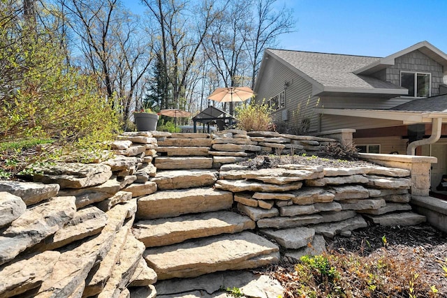 15393 Jacklin Heights Cir, Crivitz, WI 54114 - view of yard