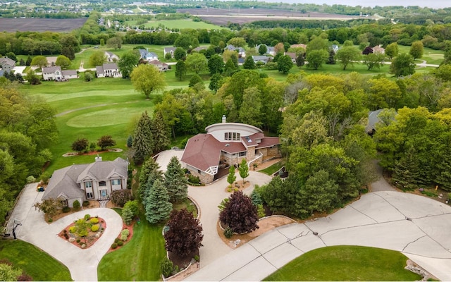 58 Oakridge Ct, Fond Du Lac, WI 54937 - aerial view of residential area with a golf club