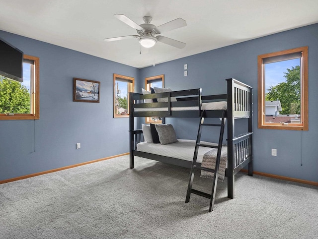 1306 Neponset Trl, Monona, WI 53716 - carpeted bedroom featuring baseboards
