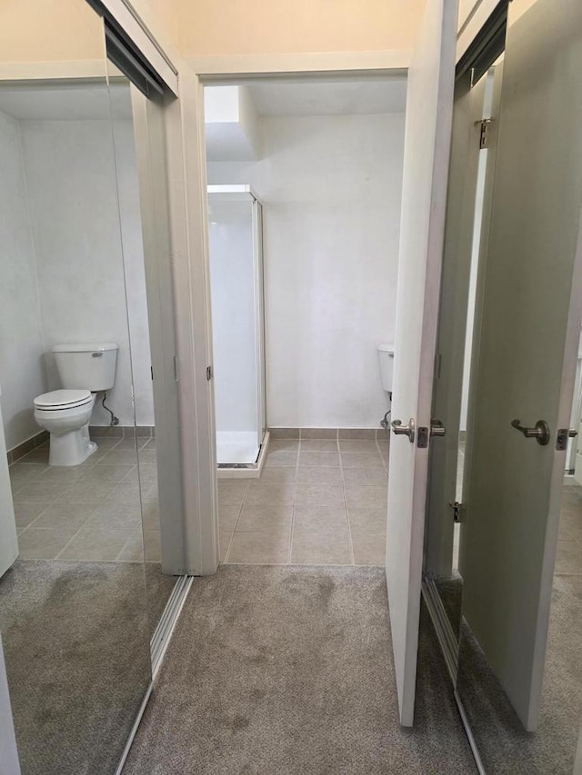 10416 W Whitnall Edge Ct Unit 102, Franklin, WI 53132 - corridor with tile patterned floors and carpet floors