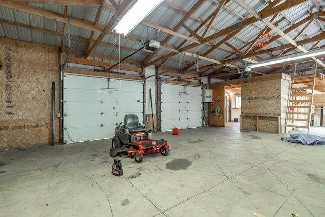 618 Little Fawn Dr, Nekoosa, WI 54457 - garage featuring a garage door opener