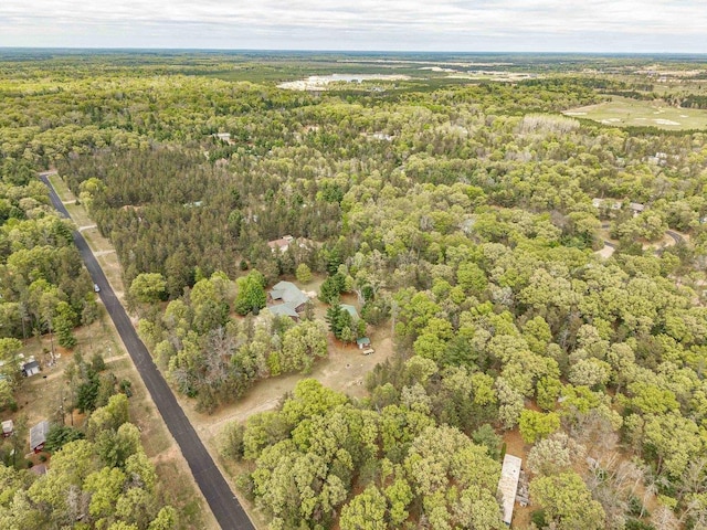 618 Little Fawn Dr, Nekoosa, WI 54457 - view of property location with a heavily wooded area