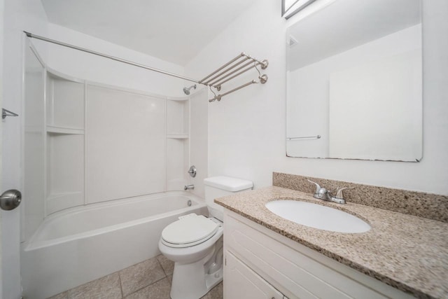 3933 Country Pl Unit D, Sheboygan, WI 53081 - full bath with toilet, vanity, bathing tub / shower combination, and tile patterned flooring