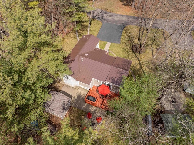 134 Glen View Dr Unit 44, Wisconsin Dells, WI 53965 - aerial view of property and surrounding area