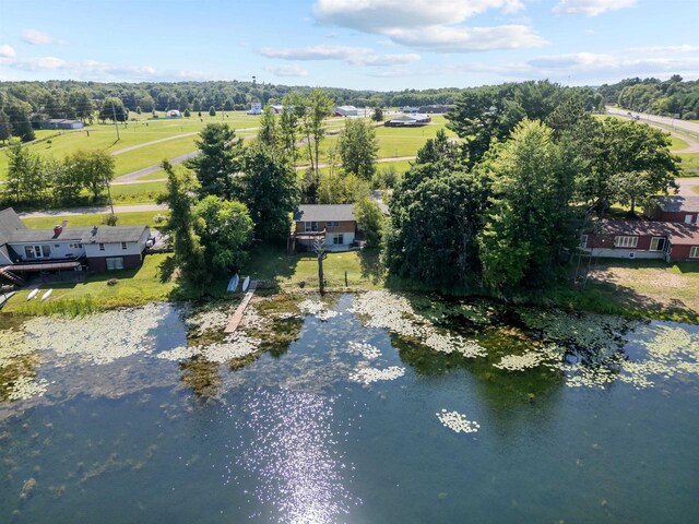 N7346 Keatings Lake Dr, Iola, WI 54945 - aerial view of a tree filled landscape