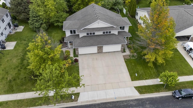 5806 E Open Mdw, Mcfarland, WI 53558 - aerial view of property and surrounding area
