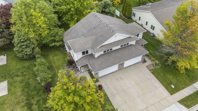 5806 E Open Mdw, Mcfarland, WI 53558 - aerial view of property and surrounding area