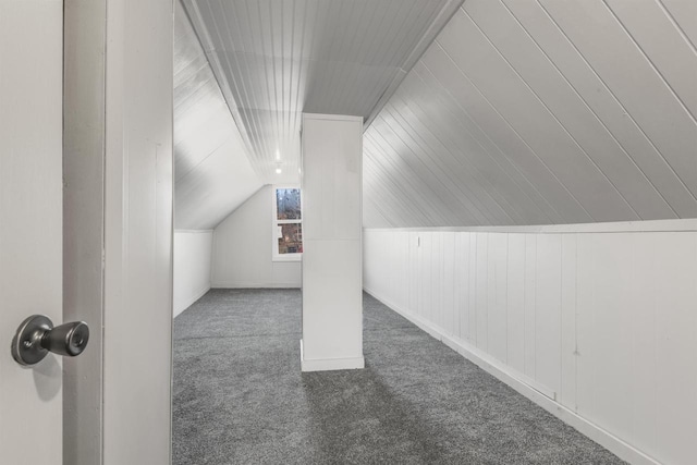 924 N Stevens St, Rhinelander, WI 54501 - bonus room with carpet floors and vaulted ceiling