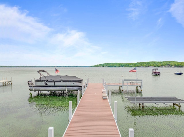335 Wrigley Dr Unit 411, Lake Geneva, WI 53147 - dock featuring a water view