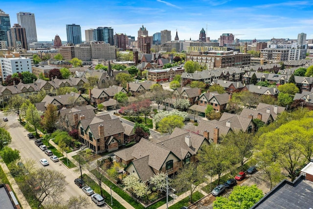 1420 N Astor St, Milwaukee, WI 53202 - bird's eye view of city skyline