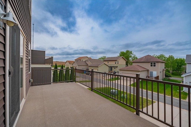9327 Silicon Prairie Pkwy, Verona, WI 53593 - balcony featuring a residential view