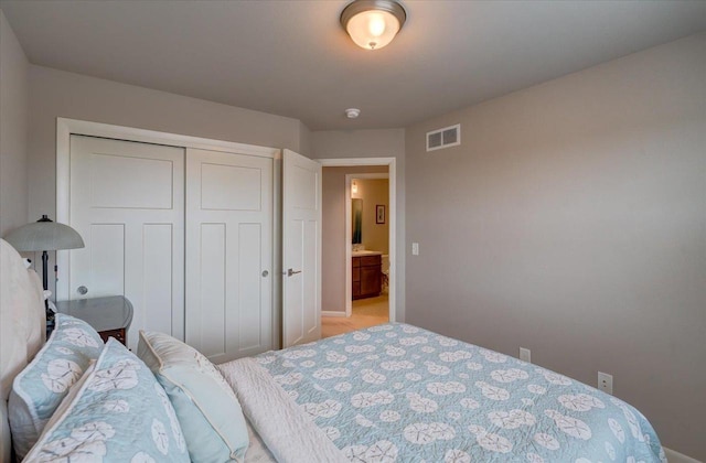 9327 Silicon Prairie Pkwy, Verona, WI 53593 - bedroom with a closet and light colored carpet