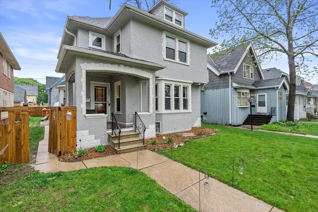 2207 N 51st St, Milwaukee, WI 53208 - traditional style home featuring stucco siding
