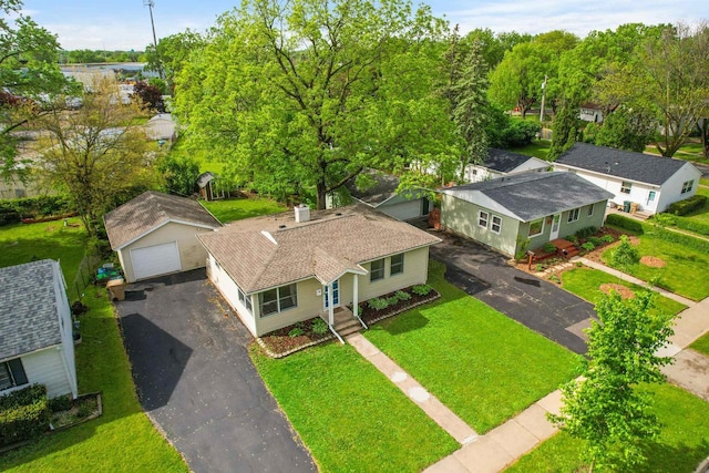 3609 Brigham Ave, Madison, WI 53714 - aerial perspective of suburban area