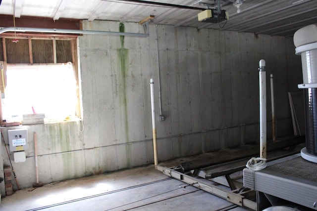 421 River St, Merrimac, WI 53561 - garage with a garage door opener