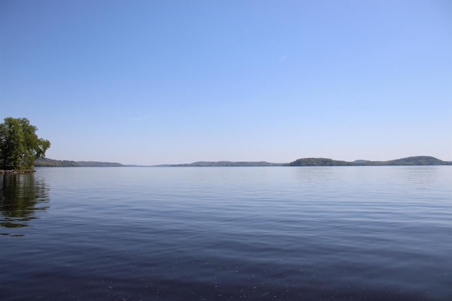 421 River St, Merrimac, WI 53561 - water view with a mountain backdrop