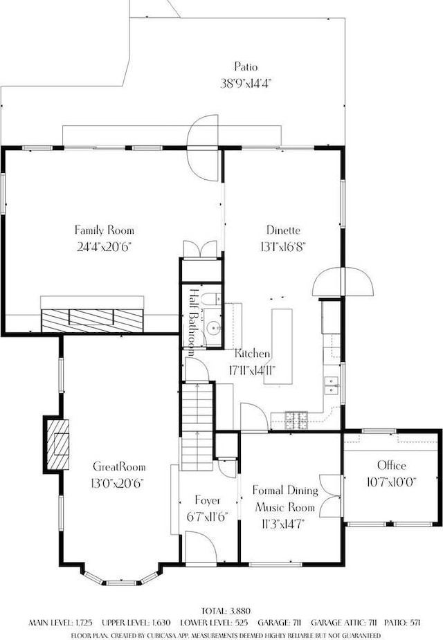 2522 Martha Ave, Green Bay, WI 54301 - floor plan / room layout