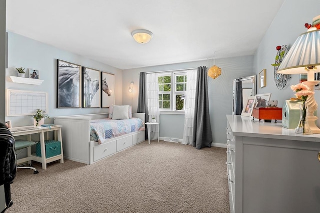 2522 Martha Ave, Green Bay, WI 54301 - bedroom with a desk and light carpet