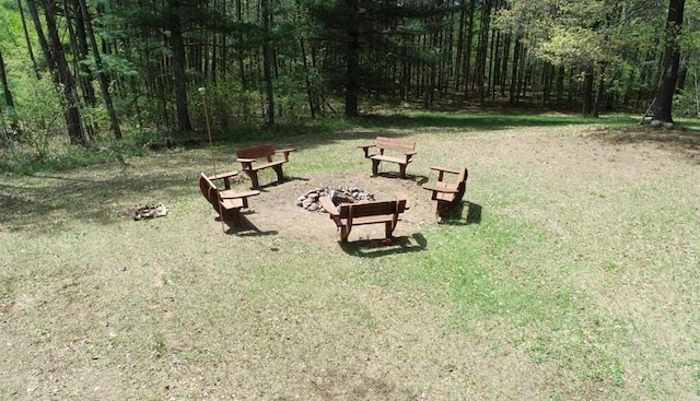 7431 Jordan Buck Trl, Danbury, WI 54830 - view of property's community with a view of trees