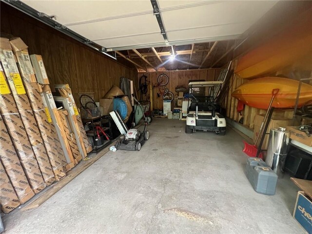 7431 Jordan Buck Trl, Danbury, WI 54830 - view of garage