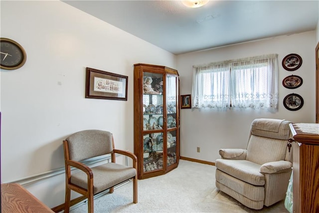 12482 65th Ave, Chippewa Falls, WI 54729 - sitting room featuring carpet and baseboards
