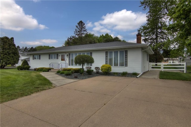 12482 65th Ave, Chippewa Falls, WI 54729 - single story home with a chimney