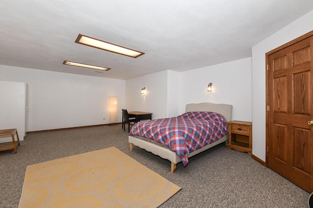 884 Joshua Ct, Pewaukee, WI 53072 - carpeted bedroom with baseboards