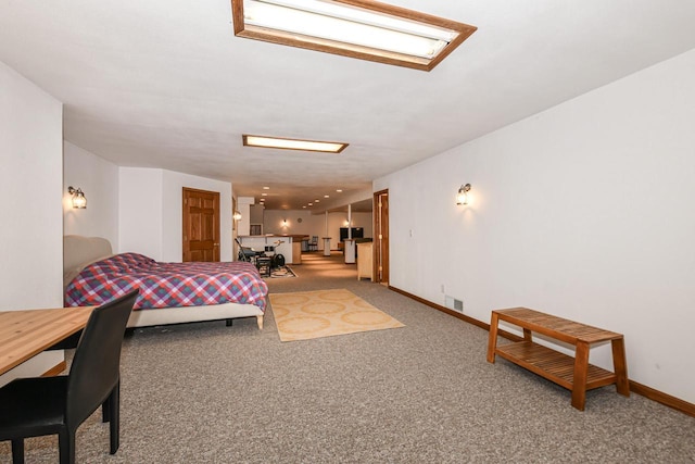 884 Joshua Ct, Pewaukee, WI 53072 - carpeted bedroom with baseboards