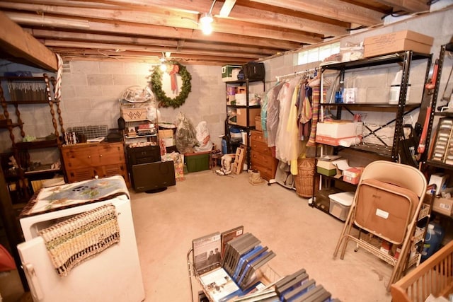 W1829 Broken Bow Rd, Keshena, WI 54135 - view of basement