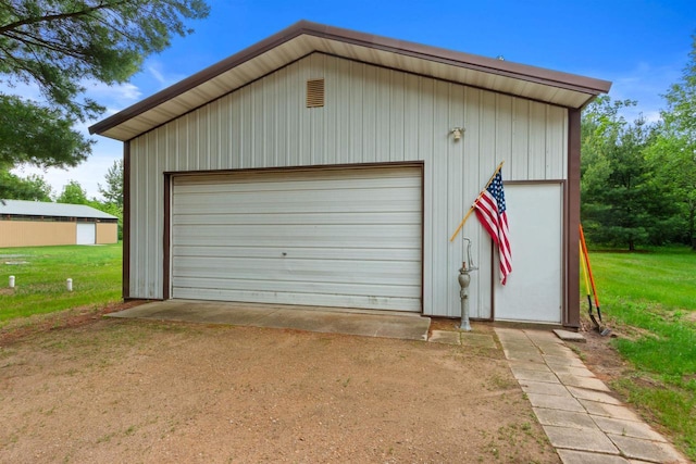 1163 Chicago Ln, Friendship, WI 53934 - view of detached garage