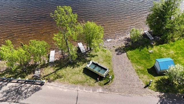 12757 County Highway T, Hayward, WI 54843 - aerial view of a nearby body of water