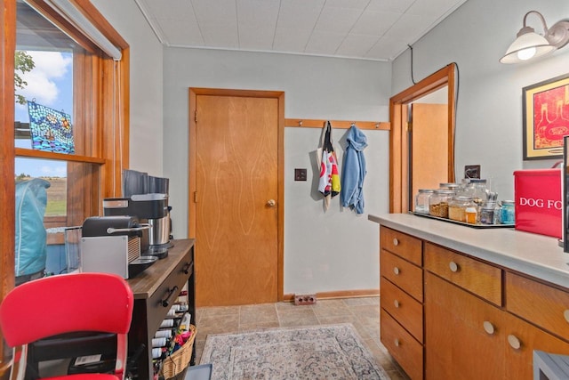 W13491 Reeds Corners Rd, Ripon, WI 54971 - office area with baseboards