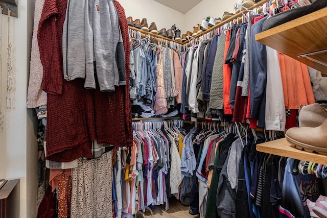 315 N 7th St, Colby, WI 54421 - walk in closet featuring wood finished floors