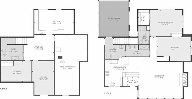 10790 Beal Ave, Hayward, WI 54843 - property floor plan