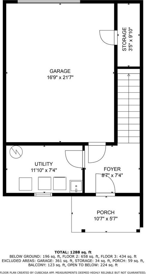 485 Mill St, Fontana, WI 53125 - property floor plan